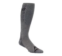 K2 Snow Chain Logo Sock, Calzini da Sci Unisex-Adulto, Gray, L