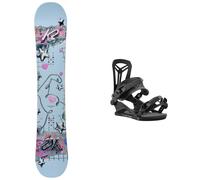 K2 Snowboard - Attacchi snowboard all-mountain Uomo - Pack Medium 2025 - Blu