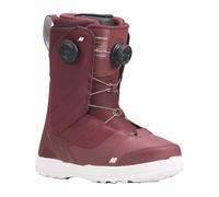 K2 Snowboard - Scarponi snowboard donna all-mountain - Contour Maroon - Taglia 39,5 - Bordeaux