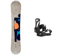 K2 Snowboard - Snowboard all-mountain - Pack Chloro 2026 per Donne in Legno - Grigio