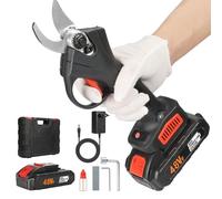 K2 STORE - Forbici Potatura Elettriche a Batteria 48V Professionali - Taglio 25mm, 2 Batterie Litio, Cesoie Elettriche per Ulivo, Vigna, Alberi da Frutto e Giardinaggio