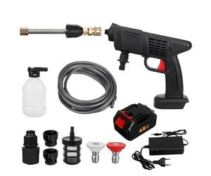K2 STORE - Idropulitrice a Batteria 48V Alta Pressione Portatile Senza Fili Lavaggio Auto Comoda Valigetta e Accessori Ugelli Filtro