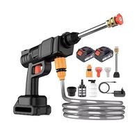 K2 STORE - Idropulitrice Portatile a Batteria 48V 8000mAh Alta Pressione con 2 Batterie Ricaricabili e Comoda Valigetta, Perfetta per Lavaggio Auto, Moto, Pavimenti ed Esterni