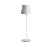 K2 STORE Lampada da Tavolo Bianca Touch Senza Fili Ricaricabili, LED Dimmerabili con 3 Tonalità di Luce 3000-6500K, Impermeabili IP54, Ideali per Interni ed Esterni