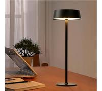 K2 STORE - Lampada da Tavolo Senza Fili LED Ricaricabile Wireless IP54 Resistente all’Acqua, Efficienza Energetica A LED DIMMERABILE E CON 3 TONALITA' DI LUCE 3000-65000K Ideale per Cena, Lettura