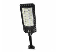 K2 STORE - Lampione Solare 2000W 336 LED da Esterno con Sensore Movimento e Crepuscolare, IP65 Impermeabile, Pannello Monocristallino, Batteria Litio 12h, Luce Solare per Giardino, Cortile, Strada