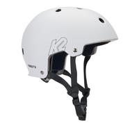 K2 Varsity, Casco per Pattini in Linea Unisex Adulto, Bianco, L (59-61 cm)