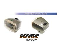 K2287 FARO FANALE ANTERIORE SIEM GRIGIO PIAGGIO CIAO SC SPECIAL