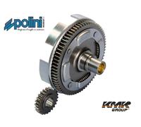 CAMPANA FRIZIONE POLINI 27 69 DENTI DRITTI VESPA 50 SPECIAL R L N PK S XL 130 CC