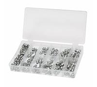 K2F 110 Pezzi Assortiti - Assortimento ingrassatori in cassetta plastica. disponibili diritti, angolari 45, angolari 90 da m6 x1 a m10 x1.