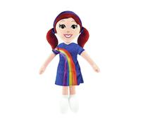 K3 - Cuddly Doll 30 cm Hanne - with The Latest Rainbow Dress