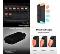 K32C 3 paia di custodia protettiva rigida Kit di maniche removibili per la console NS2 Design ergonomico Mantieni la porta Accesso facile