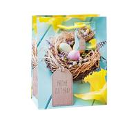 K3T 84010 - Sacchetti regalo pasquale, confezione da 3 pezzi, misura media (altezza x larghezza x profondità) 23 x 18 x 10 cm