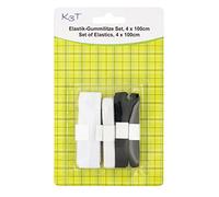 K3T Elastici, Bianco e Nero, unterschiedliche Größen, 4 unità
