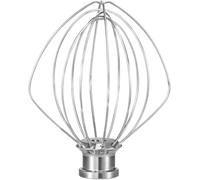 K45WW Frusta a filo 6 fruste, compatibile con il robot da cucina KitchenAid 4.5QT con testa inclinabile