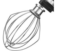 K45WW Frusta a filo for robot da cucina con testa inclinabile, compatibile con KitchenAid, agitatore for uova e panna in acciaio inossidabile, frusta a palloncino for farina e torte