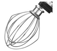 K45WW Frusta A Filo For Robot Da Cucina Con Testa Inclinabile, Compatibile Con KitchenAid, Agitatore For Uova E Panna In Acciaio Inossidabile, Frusta A Palloncino For Farina E Torte