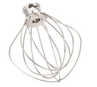 K45WW Frusta in filo di acciaio inossidabile per mixer KitchenAid Artisan Series con testa inclinabile, ciotola da 5 litri, frusta a 6 fili adatta per mixer artigianale, resistente, lavabile in