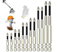 K5 Impact Resistant Non Slip Bit, K5 Anti Slip Bit, High Magnetic Screwdriver Drill Bit Set, Magnetic Non Slip Screw Driver Bits for Drill (2 Set)