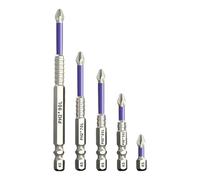 K5 - Set di punte magnetiche per trapano e cacciavite, inserti girevoli antiscivolo per trapani e cacciaviti, coppia elevata, per falegnameria, elettricisti, meccanici, mobili, casa, lavorazione del