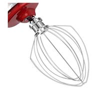 K5AWW Frusta In Acciaio Inossidabile, Compatibile Con KitchenAid, Mixer Con Ciotola Girevole E Sollevabile Da 5-6 Litri, Frusta Di Ricambio, Crema All'uovo