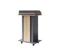 K5d1P9m7 Cattedra oratore Leggio Portatile for Aula, podio for conferenze, Piattaforma for presentatori dell'auditorium leggio