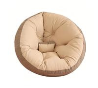 K5d1P9m7 Sedia a sacco Divano pigro reclinabile e poltrona lounge Tatami con cuscino da pavimento schienale for camera letto(Grijs,Piccolo)