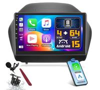 K6 pro plus,PLKEQS Autoradio 8Core 4 64G Android 15 per Hyundai Tucson IX35 2010-2015, schermo touch da 10,1 pollici 2K 2000 * 1200, Carplay wireless, DSP, WiFi 5G, Bluetooth, GPS, FM, 48EQ, SWC