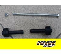 K649 KIT PERNO BULLONE + 2 TAMPONE SILENT BLOCK MOTORE VESPA 50 R L N SPECIAL /