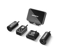 K7 Dash Cam anteriore e posteriore con EIS Anti-Shake 2K + 2K @ 30FPS o 1080P + 1080P @ 60 fps Moto Camera, GPS, Wi-Fi, 24 ore G-Sensor, Impermeabile Moto Camera Supporto 512 GB Max