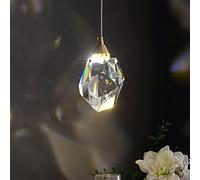 GUANSHAN K9 cristallo lampada a sospensione paralume in vetro plafoniera lampadario lampada da soffitto lampada da comodino per camera da letto, caffè, sala da pranzo, soggiorno