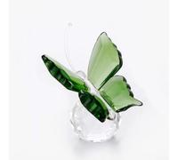 K9 For - Statuetta a farfalla in cristallo, progettata come fermacarte funzionale ed elegante elemento decorativo per casa, ufficio o spazio abitativo (verde)