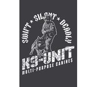 K9 Unit Multi Purpose Canine Veteran MWD: Undated Daily Planner: One Page Per Day, Daily Organizer, To Do List (6" x 9")