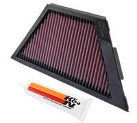 ka-1406 K & N High Flow Air Filter Fits Kawasaki 1400 GTR 1400 2008 - 2011