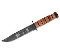 KA-BAR U.S. ARMY VIETNAM Coltello da Combattimento, Manico in Pelle, Fodero in Pelle KB-9139