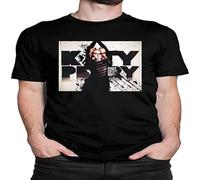 KA-TY PE-Rry Part of Me Men'Ss Round Neck Novelty Short Sleeve T-Shirt Black 3XL