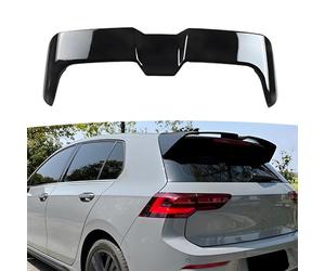 Ka6MDg Auto Spoiler Posteriore per VW Golf VIII 2020-2024 Active/Life/MHEV/Match/Style/TDI/TSI,Spoiler per Labbro per Ala Posteriore in plastica ABS.