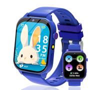 kaacly Smartwatch per bambini, regalo per ragazze e ragazzi, con quadrante da 4,6 cm, 18 giochi, regalo di compleanno per bambini