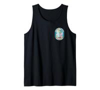Kaanapali Beach Maui Hawaii Skeleton Surfer Dude Design Canotta