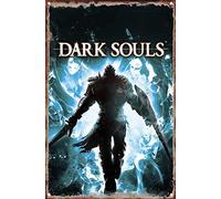 KAARIRI Dark Souls 2011 Poster Videogiochi Targa in latta vintage retrò targa in metallo decorazione da parete arte shabby chic regalo murale 20 x 30 cm