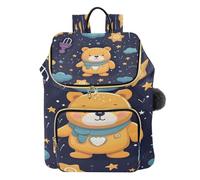 KAAVIYO Carino Orso Stella Nuvola Zaino Alla Moda per Studenti,Borse A Tracolla Zaini da Viaggio per Giovani Adolescenti