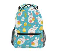 KAAVIYO Festeggiamenti Per Coniglietti Giocosi Zaino per Bambini Studente Scolastico Zaino da Bookbag Borsa Del Libro per Viaggio Teenager Ragazze Ragazzi Capretto