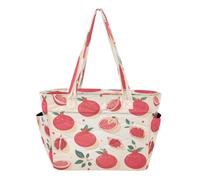 KAAVIYO Frutta Melograno Rosso Borsa da Spiaggia Viaggio Donna Shopping Donna A Tracolla per Ragazze