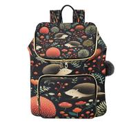 KAAVIYO I Cuori Dei Ricci Ripetono I Modelli Zaino Alla Moda per Studenti,Borse A Tracolla Zaini da Viaggio per Giovani Adolescenti