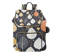 KAAVIYO Lasciare Il Modello Di Ripetizione Artistica Zaino Alla Moda per Studenti,Borse A Tracolla Zaini da Viaggio per Giovani Adolescenti