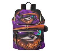 KAAVIYO Musica Cool Dj Bradipo Zaino Alla Moda per Studenti,Borse A Tracolla Zaini da Viaggio per Giovani Adolescenti