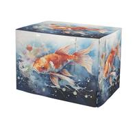 KAAVIYO Olio Di Pesce D'arte Copertura per Cuccia per Cani e Gatti Impermeabile per Cuccia Animali Domestici Gabbie Interni Esterni