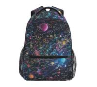 KAAVIYO Orbite Celesti Galattiche Colorate Zaino per Bambini Studente Scolastico Zaino da Bookbag Borsa Del Libro per Viaggio Teenager Ragazze Ragazzi Capretto