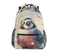 KAAVIYO Piccolo Uccello Che Vola Morbido Cielo Zaino per Bambini Studente Scolastico Zaino da Bookbag Borsa Del Libro per Viaggio Teenager Ragazze Ragazzi Capretto