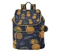 KAAVIYO Ripetendo Patten Arte Ananas Zaino Alla Moda per Studenti,Borse A Tracolla Zaini da Viaggio per Giovani Adolescenti
